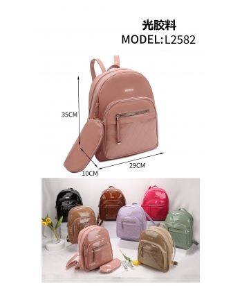 BACKPACK L2582 PLASTIC (PU) 55Unit/box