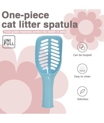 UNIFULL Asana cat litter shovel thick handle storage feces tool cat litter shovel