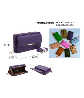 SMALL HANDBAG LQ90061 PLASTIC (PU) 180Unit/box