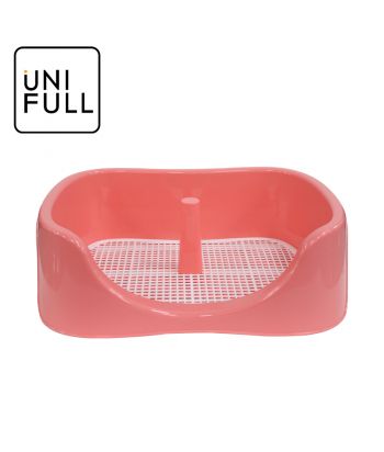 Fenced pet toilet dog urinal bedpan Splash-proof dog toilet