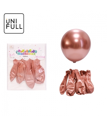 UNIFULL 2.8G metal balloon 10PCS (Champagne color)