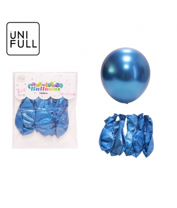UNIFULL  2.8G金属气球10PCS（蓝色）