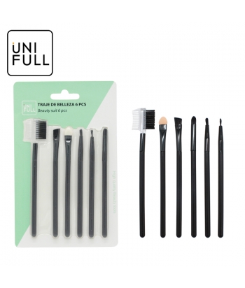 UNIFULL Q184 Makeup brush 6PCS