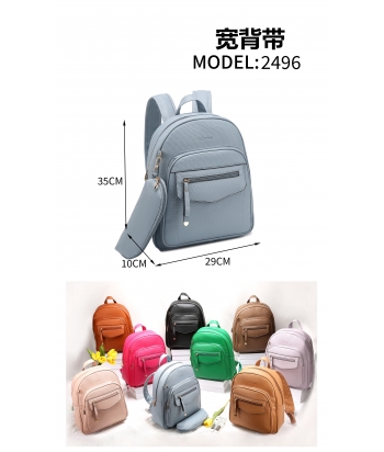 BACKPACK 2496 PLASTIC (PU) 65Unit/box