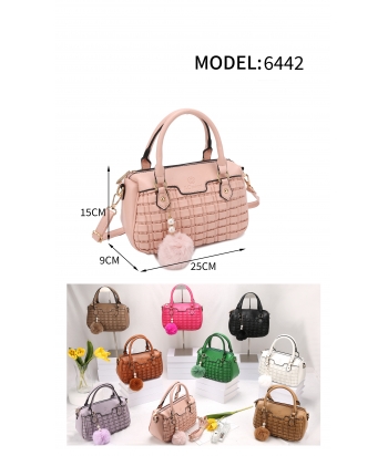 HANDBAG 6442 PLASTIC (PU) 90Unit/box