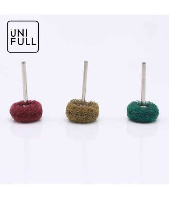 UNIFULL 3PCS cleaning brush (green/Burgundy/grey)