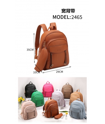 BACKPACK 2465 PLASTIC (PU) 65Unit/box