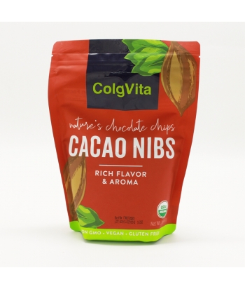 ColgVita Organic raw cacao bean dark chocolate raw material 454g powdered cacao