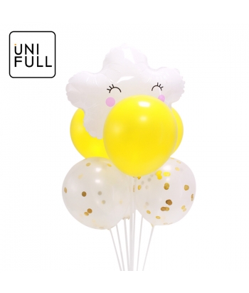 UNIFULL QQ-1/6pc气球套装
